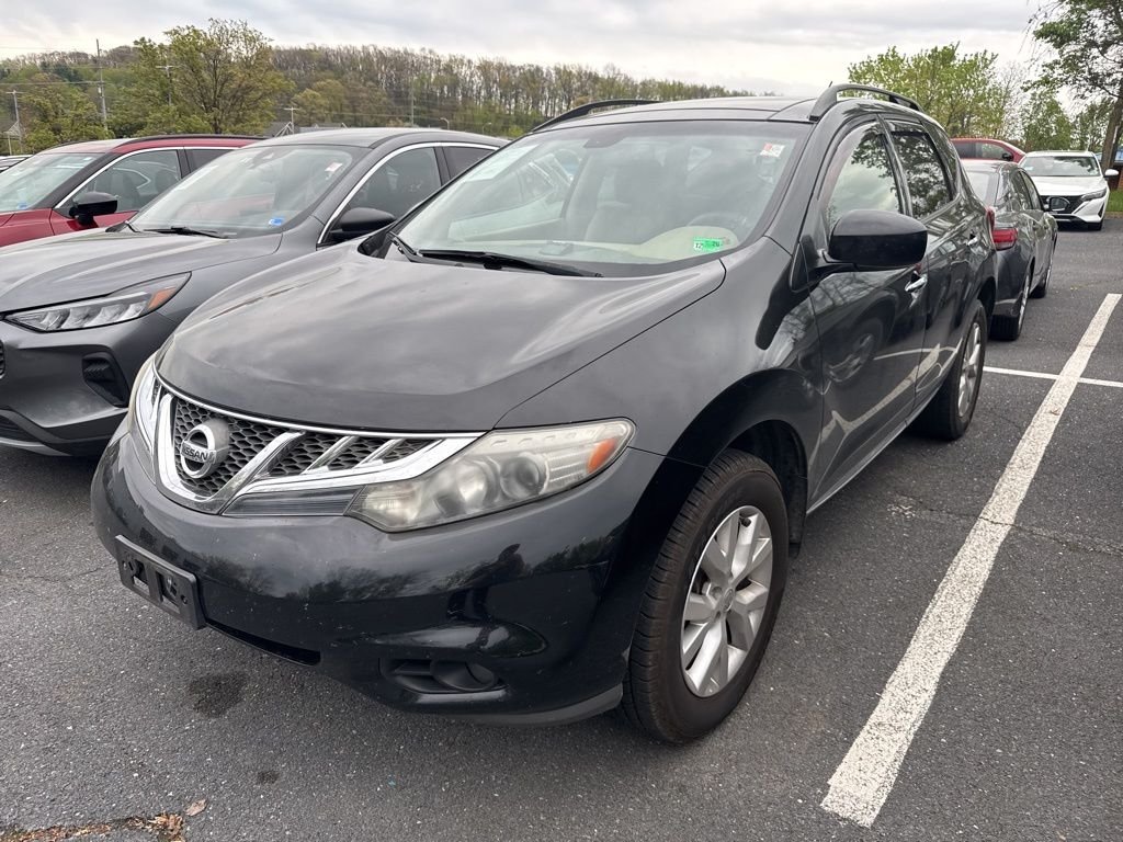 Used 2014 Nissan Murano SL with VIN JN8AZ1MW5EW527118 for sale in Harrisonburg, VA