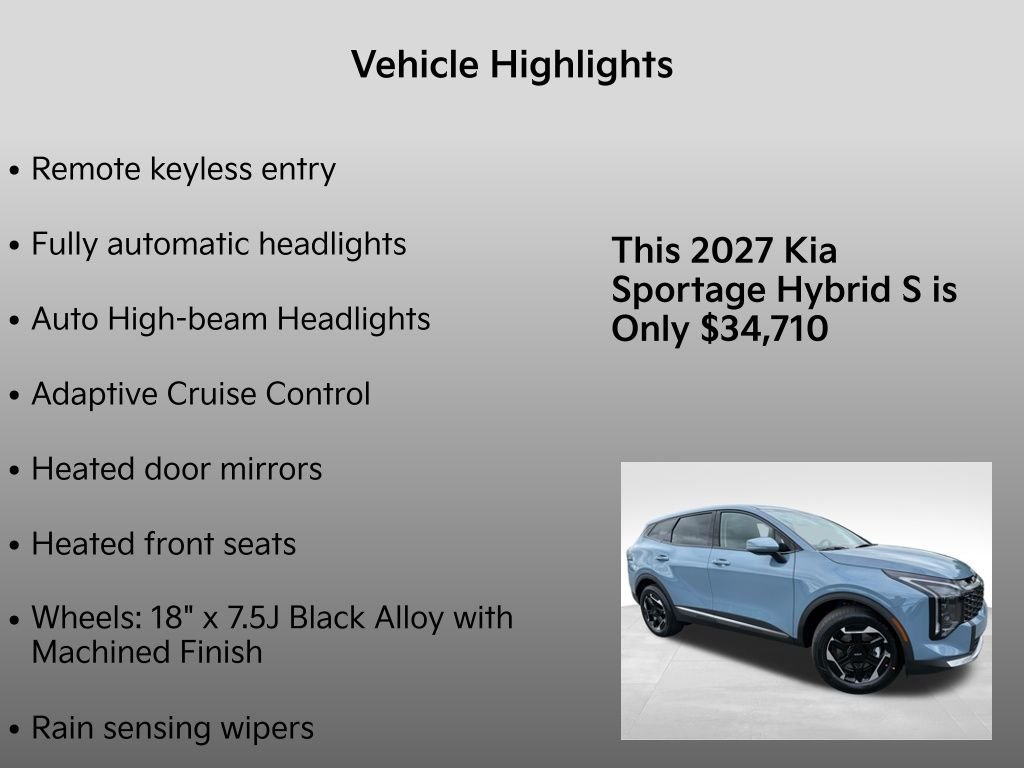 New 2027 Heritage Blue Kia S image 31