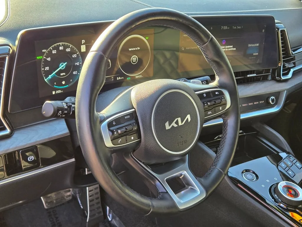 Used 2023 Shadow Matte Gray Kia X-Line Prestige image 18