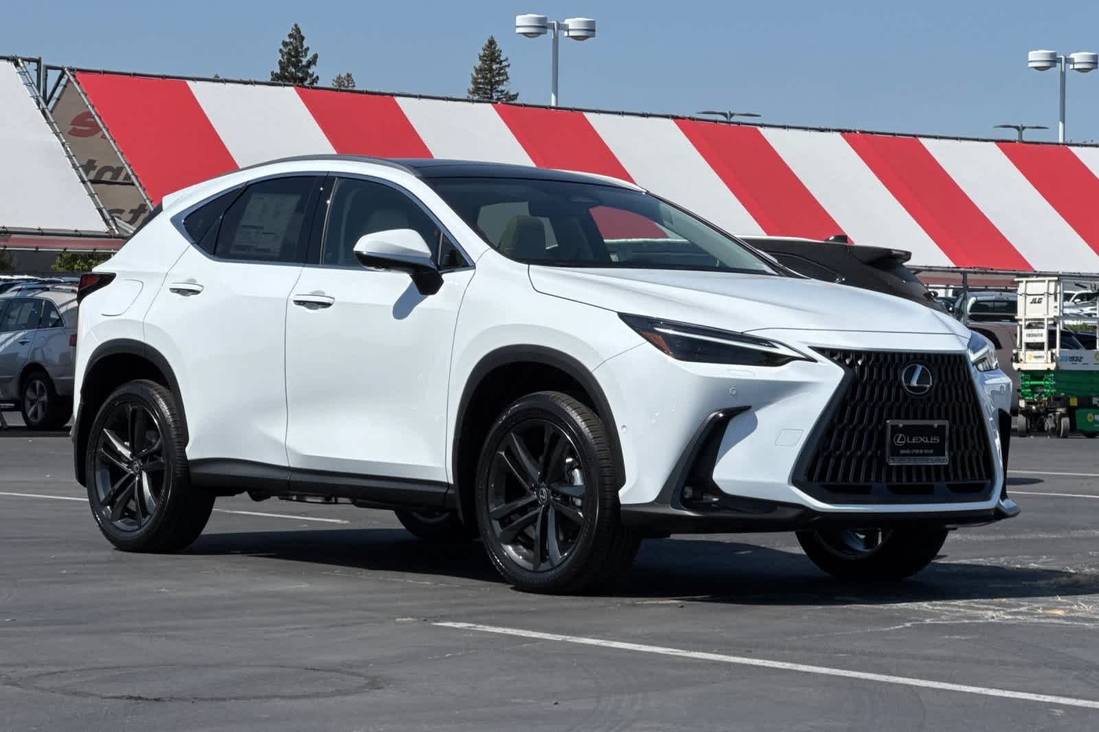 New 2026 Ultra White Lexus NX 450h+ LUXURY AWD image 5