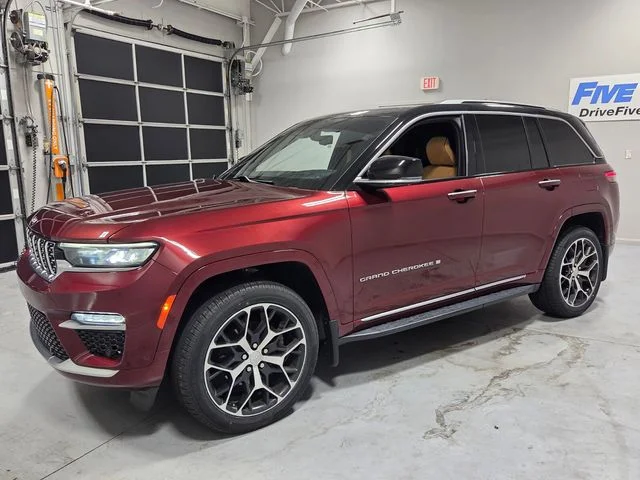 Used 2023 Red Jeep Summit Reserve image 3