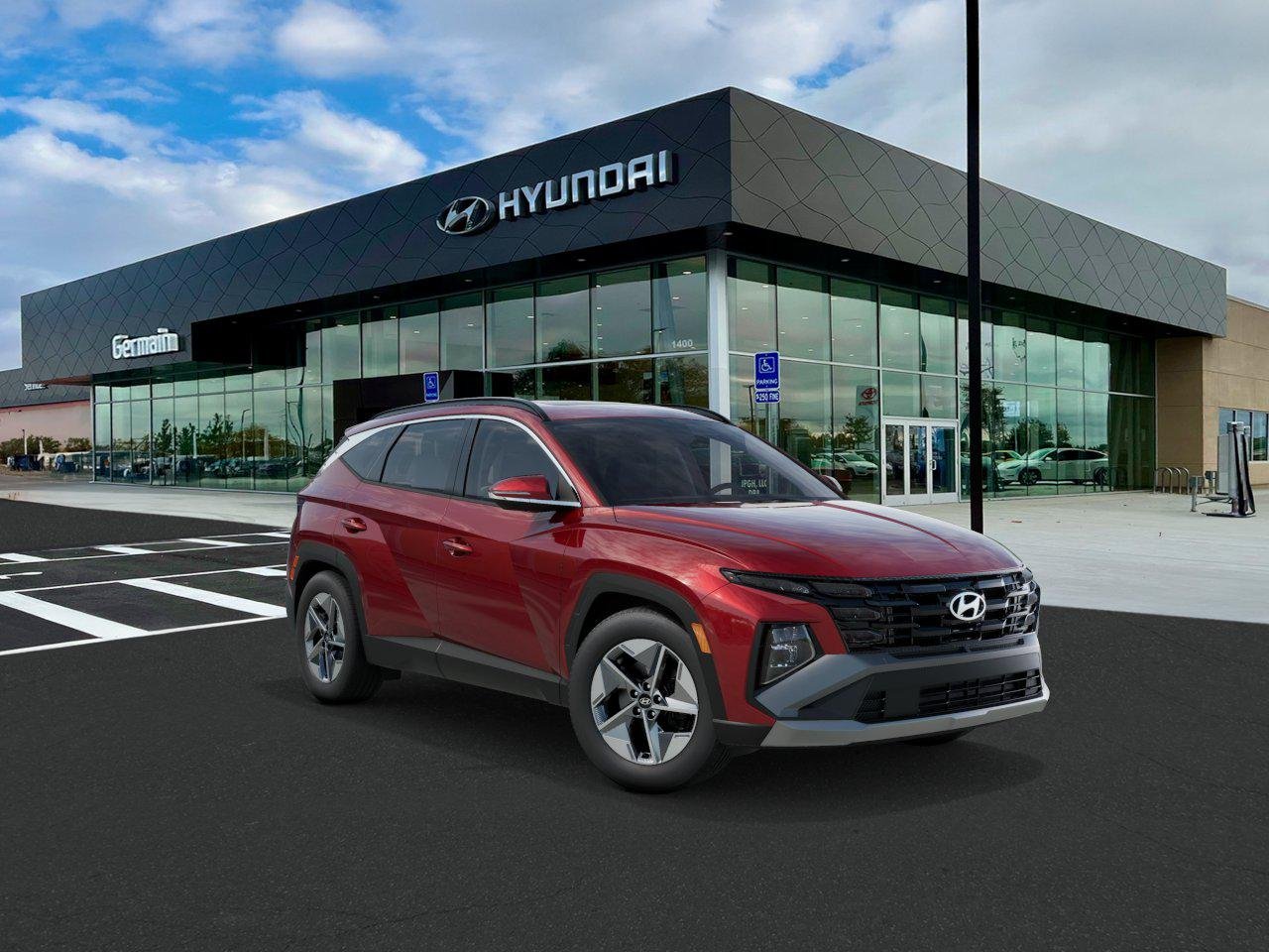 New 2026 Ultimate Red Hyundai SEL Premium AWD image 2
