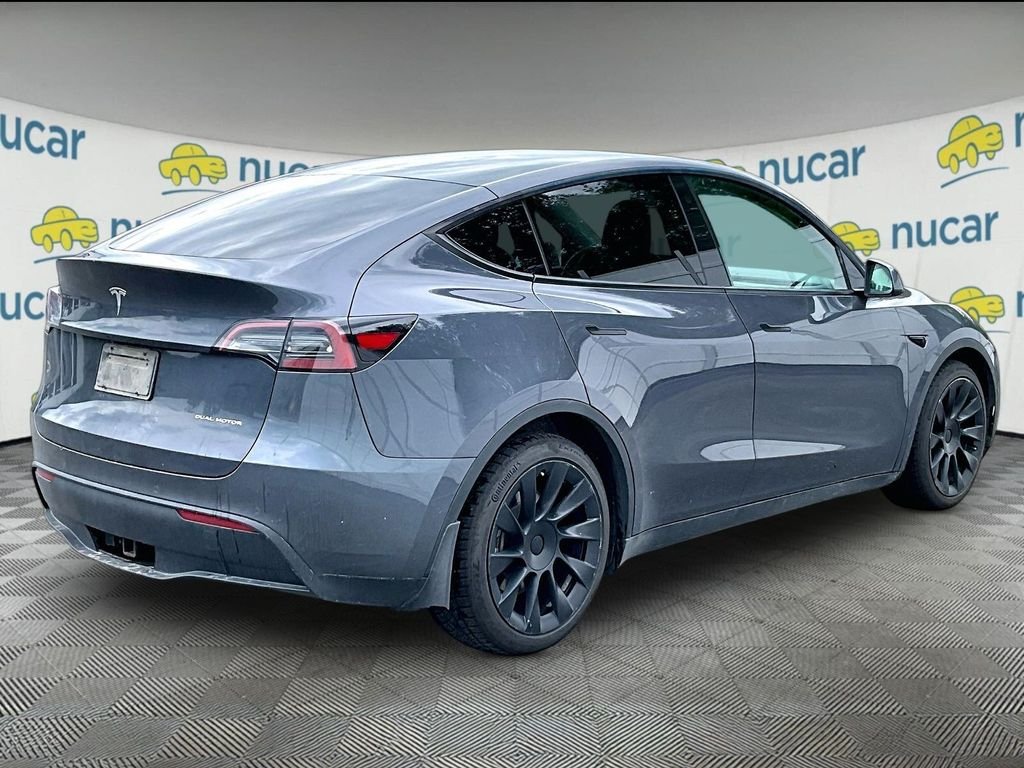 Used 2021 Midnight Silver Metallic Tesla Long Range image 6