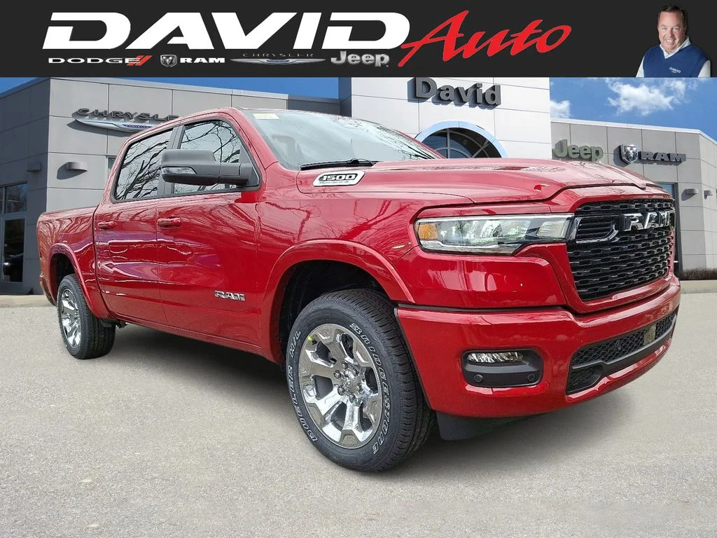 New 2026 Molten Red Pearl-Coat Exterior Paint RAM Big Horn/Lone Star image 1
