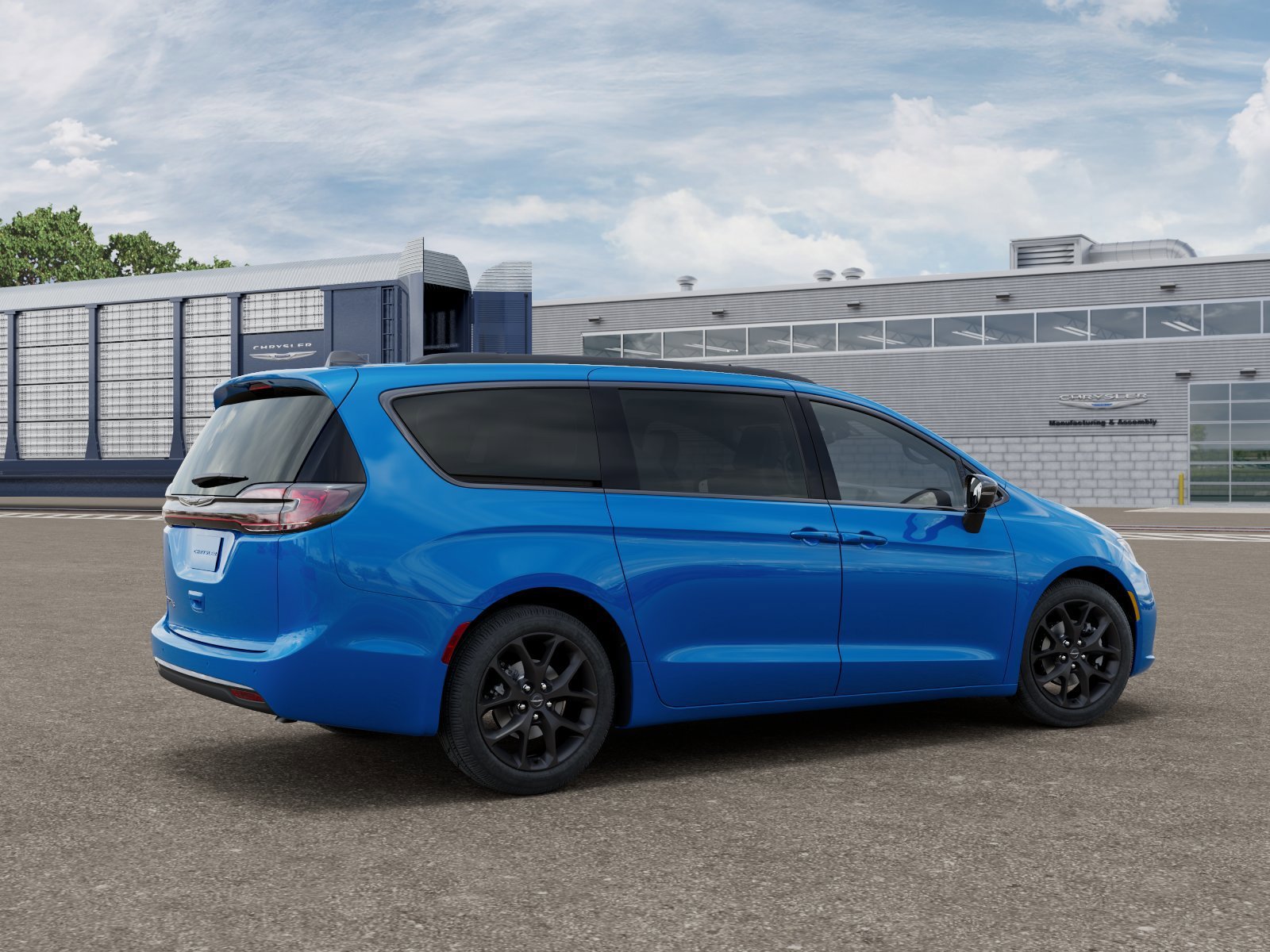 New 2026 Hydro Blue Pearl-Coat Exterior Paint Chrysler Select image 3