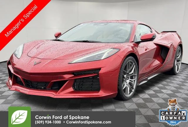 Used 2025 Red Mist Metallic Tintcoat Chevrolet Z06 image 1