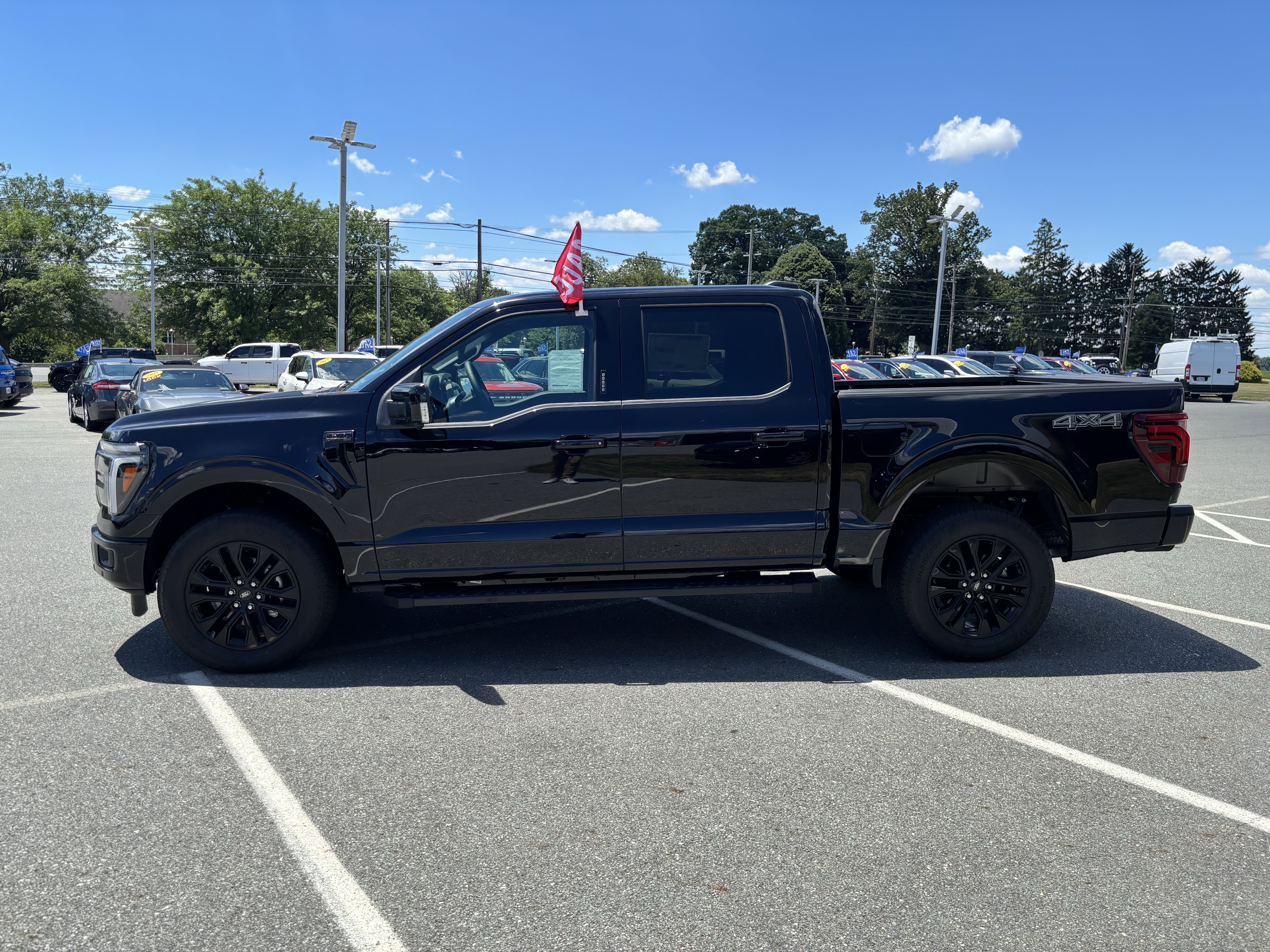 New 2026 Agate Black Metallic Ford Lariat® image 4