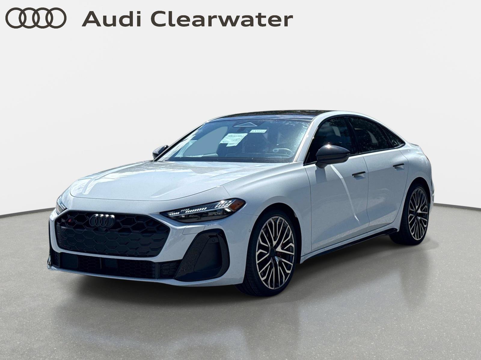New 2026 Glacier White Metallic Audi Premium Plus image 1