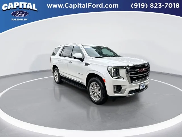 Certified Used 2021 White GMC SLT image 2