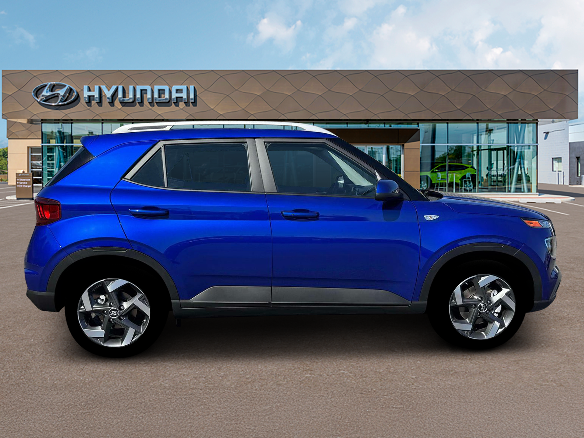 New 2026 Intense Blue Hyundai SEL image 9