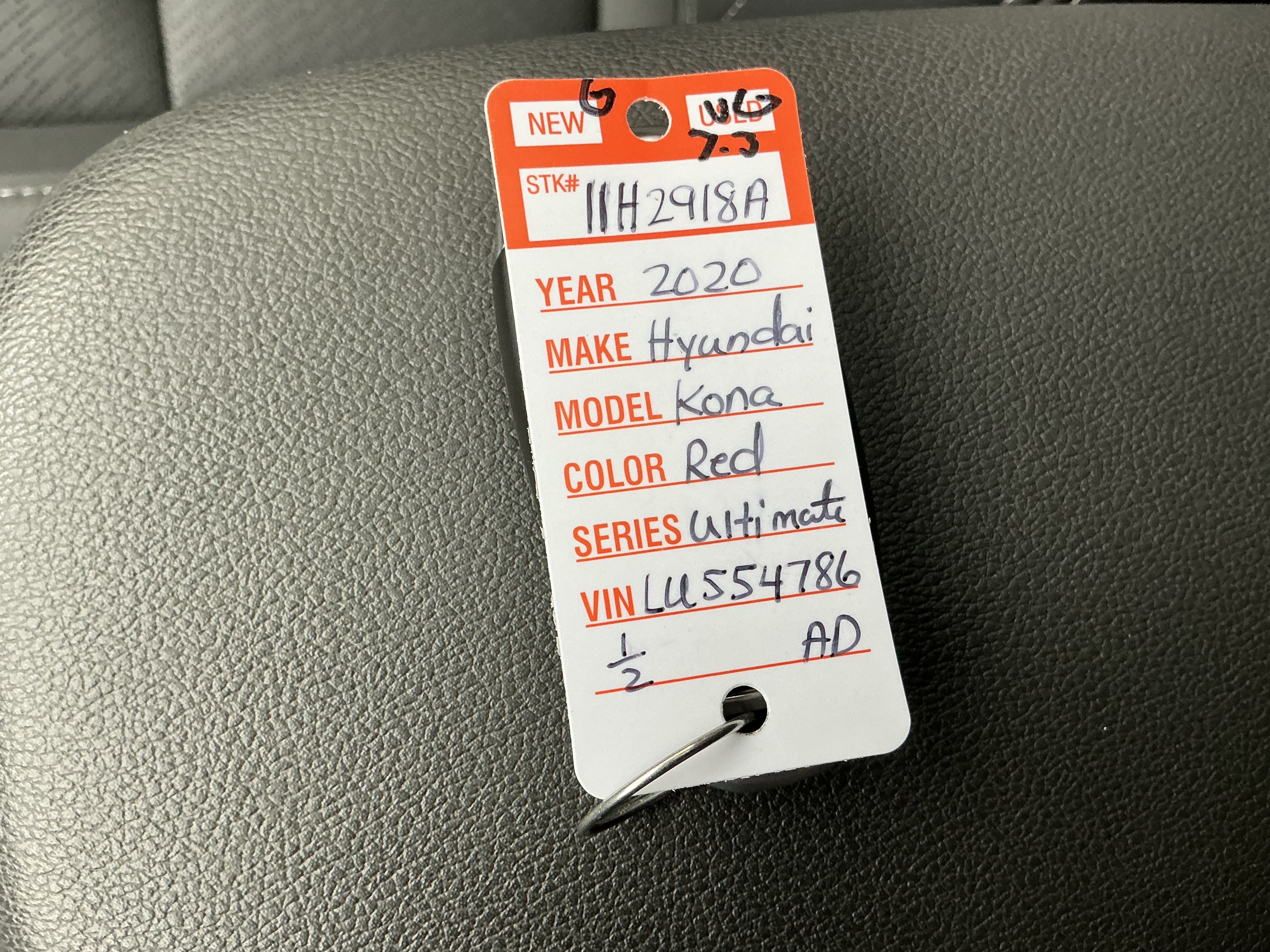 Certified Used 2020 Pulse Red Hyundai Ultimate image 8