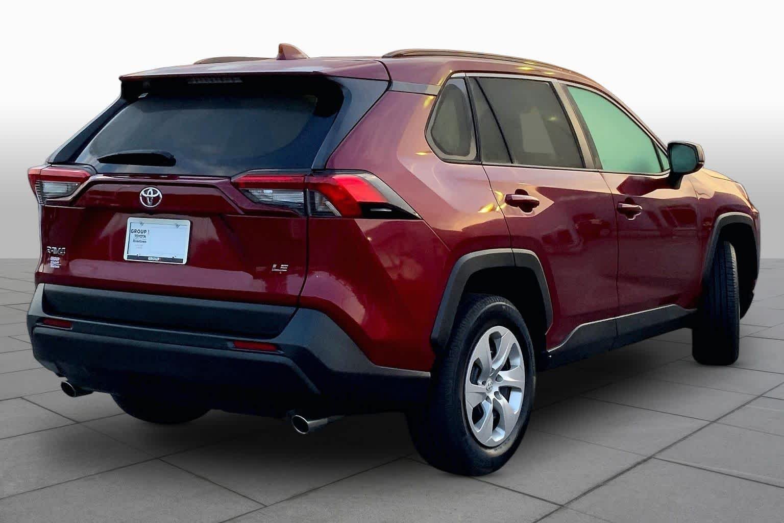 Used 2021 Ruby Flare Pearl Toyota LE image 12