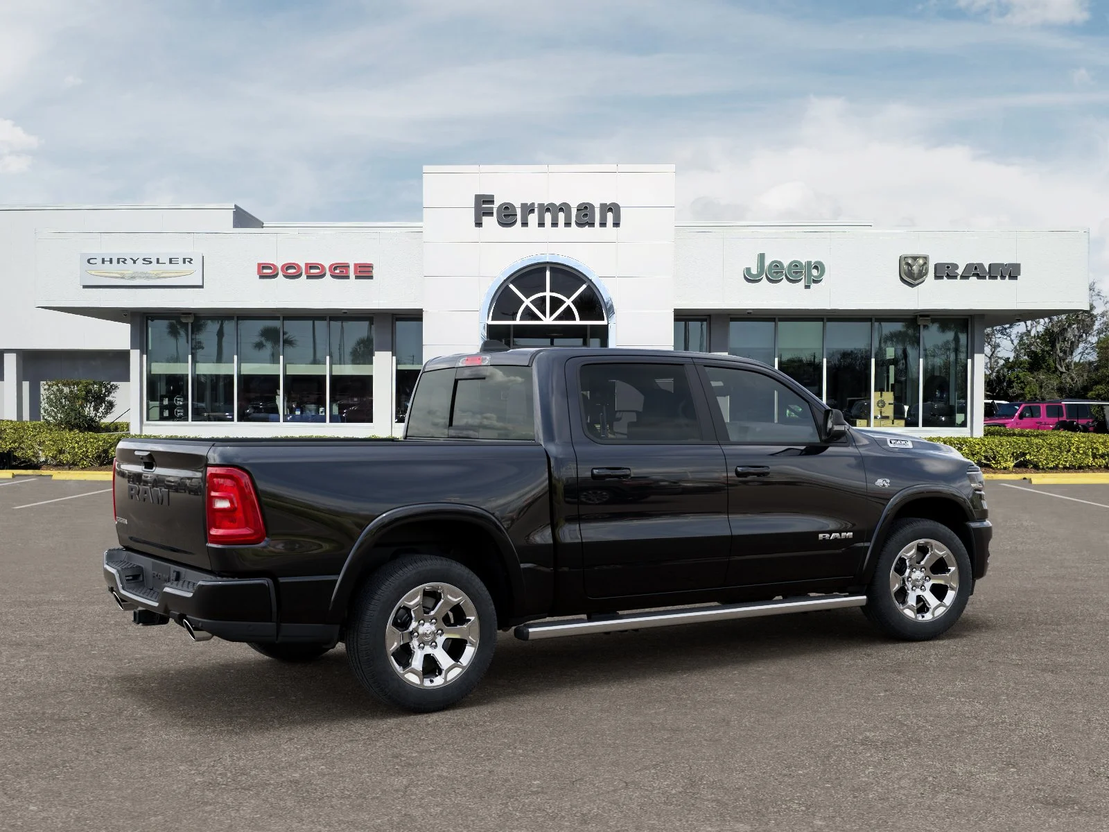 New 2026 Diamond Black Crystal Pearlcoat RAM Big Horn/Lone Star image 35