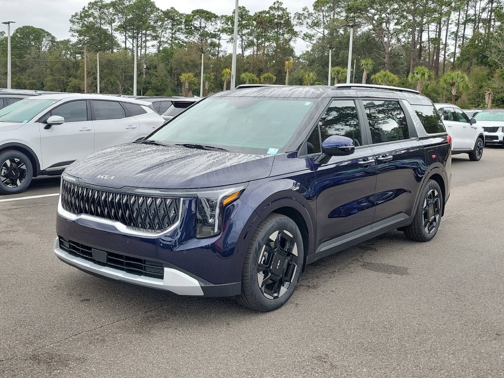 New 2026 Deep Chroma Blue Kia EX image 3
