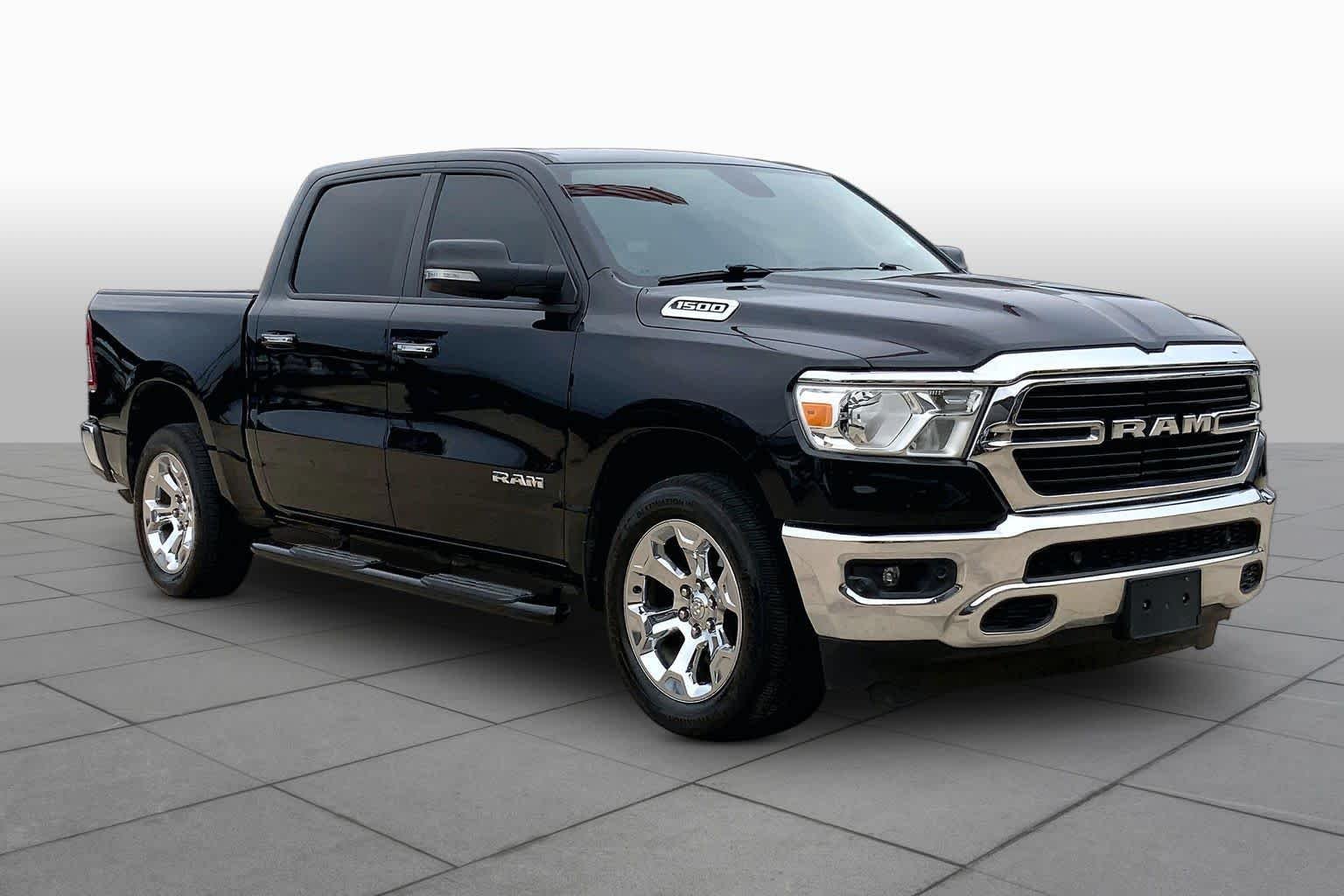 Used 2019 Diamond Black Crystal Pearlcoat Ram Big Horn/Lone Star image 3