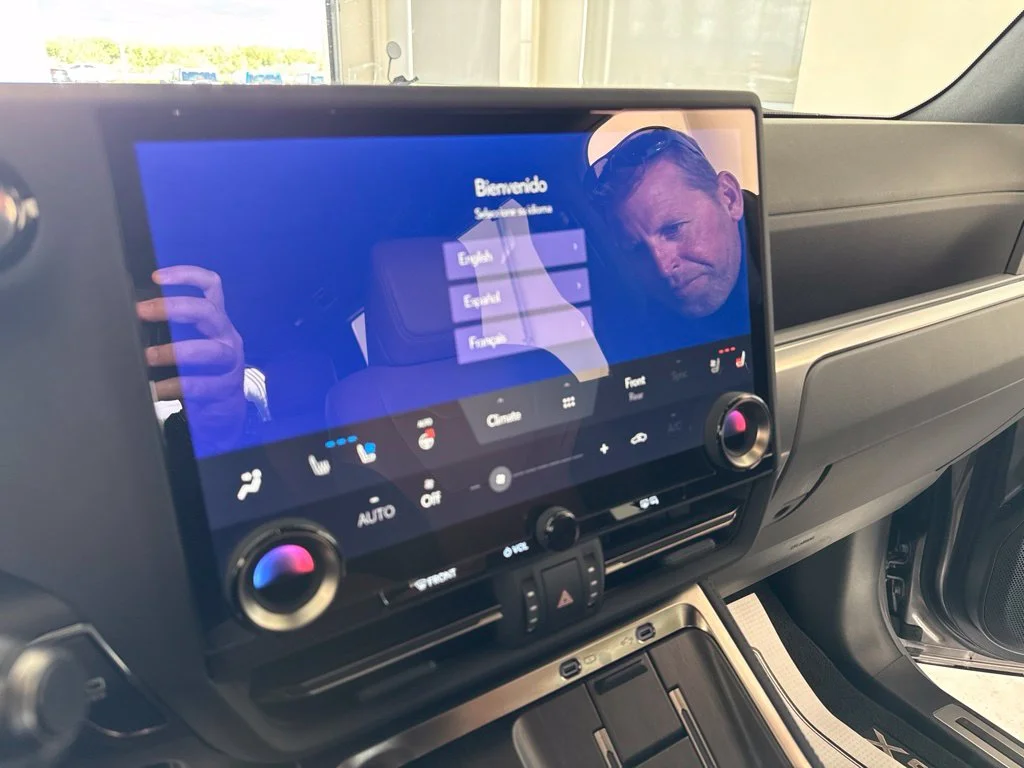 Used 2025 Silver Lexus 550 Luxury+ image 19