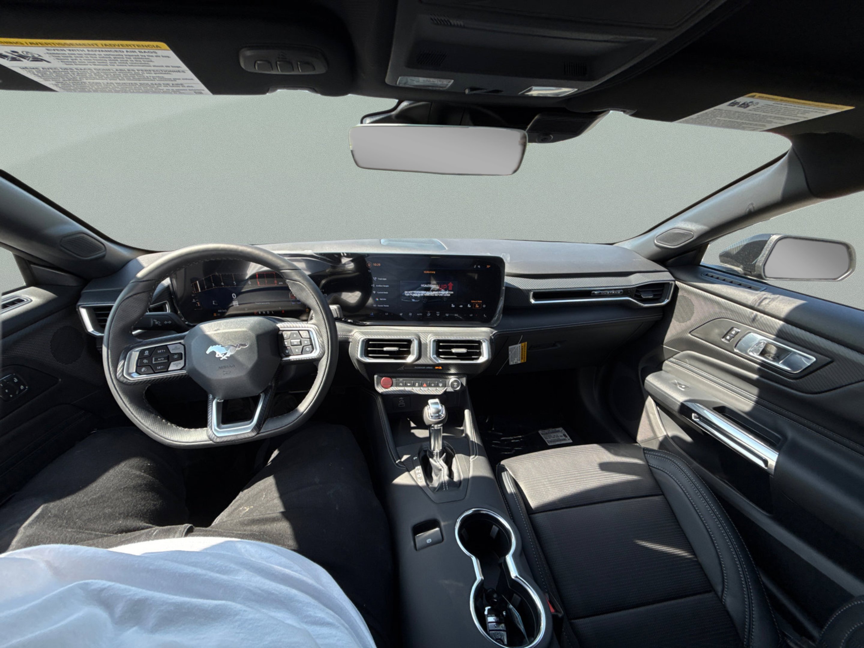 New 2025 Shadow Black Ford EcoBoost® Premium Fastback image 16