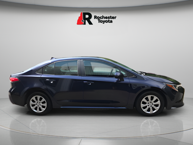 Used 2021 Blue Toyota LE image 8
