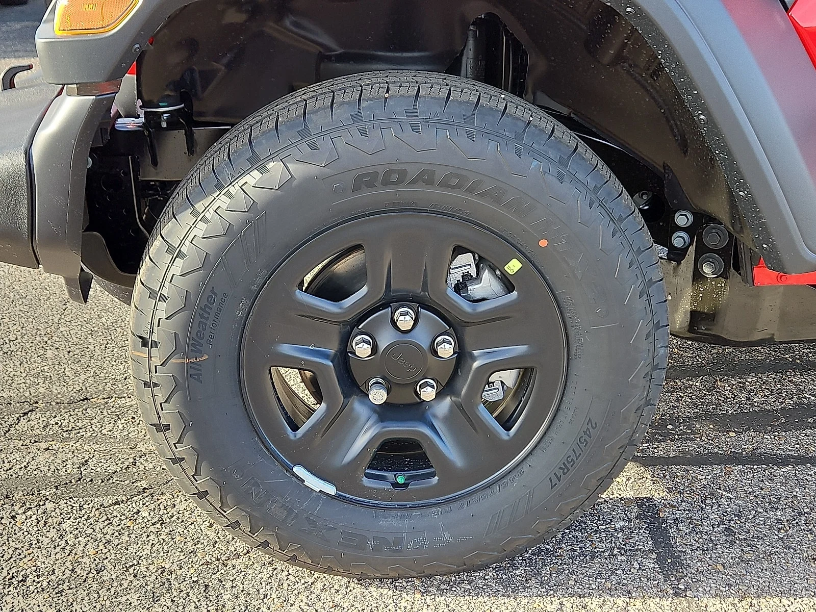 New 2026 Firecracker Red Jeep 4-DOOR SPORT image 5