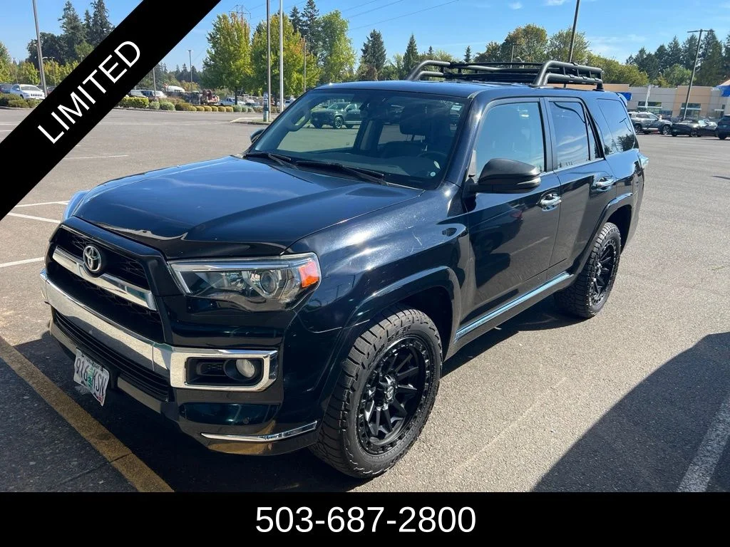 Used 2018 Black Toyota Limited image 1