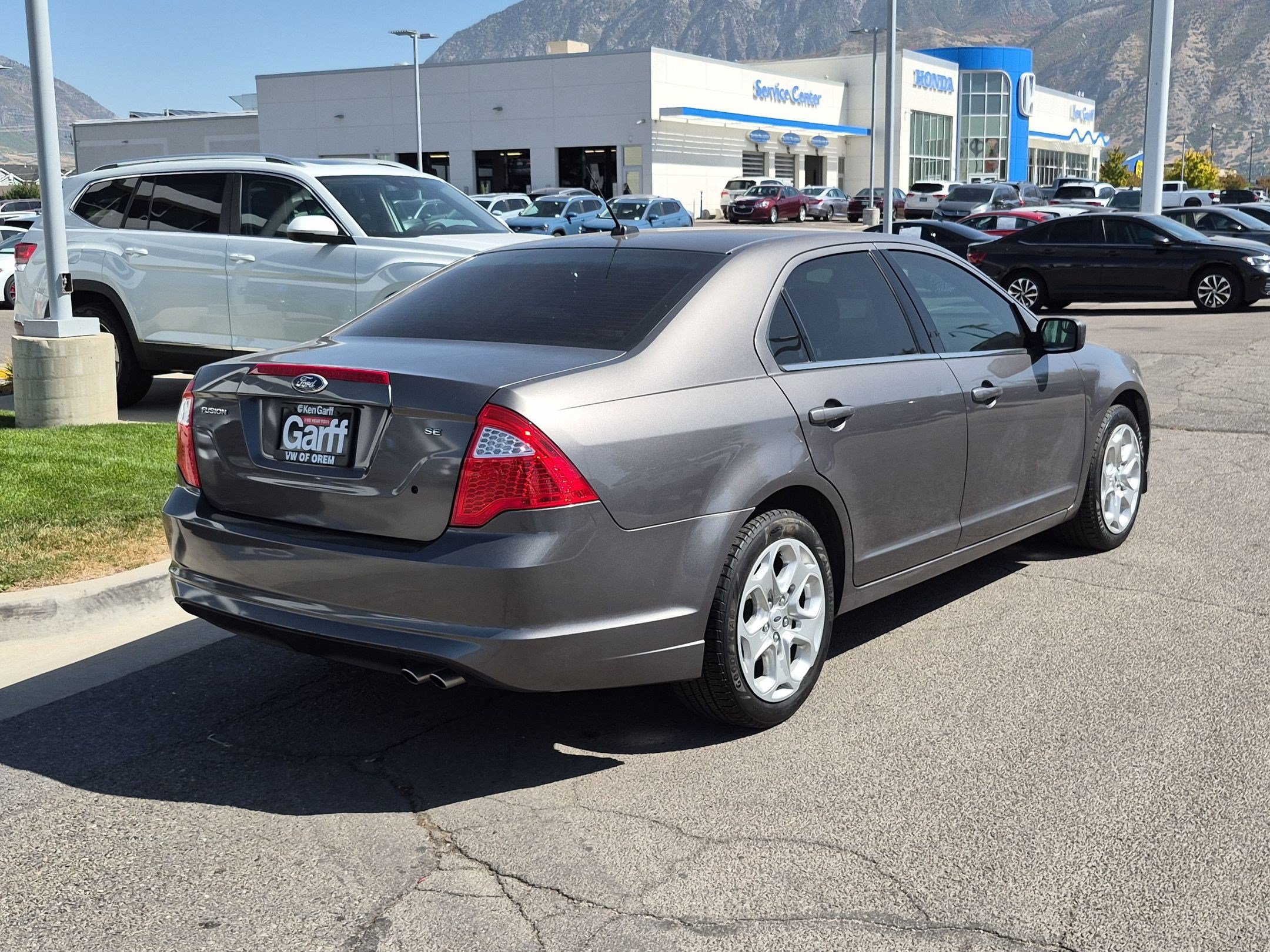Used 2011 Sterling Gray Metallic Ford SE image 3