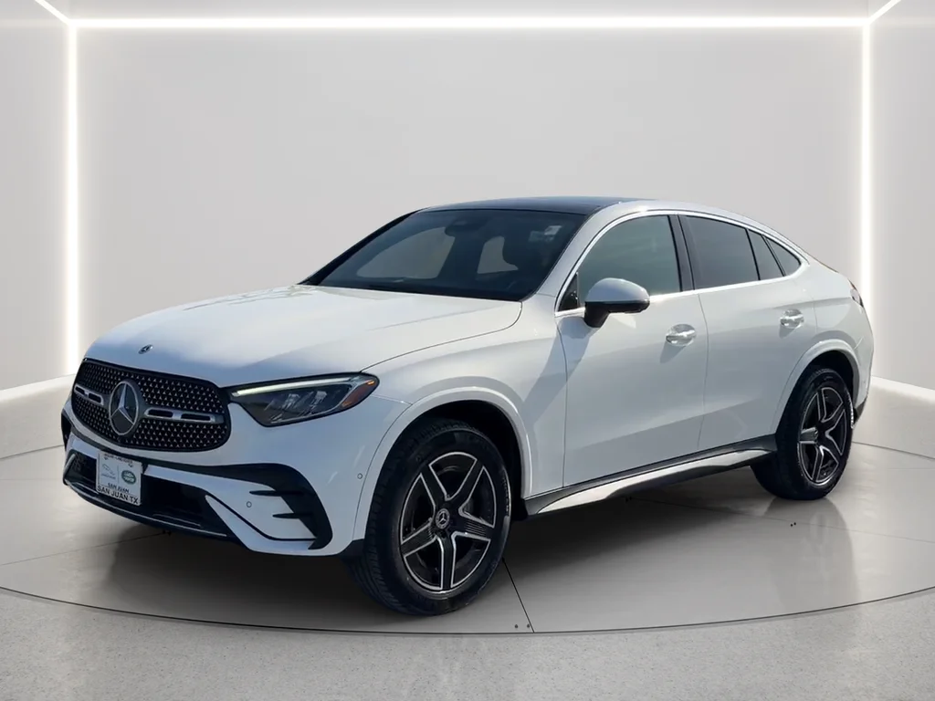 Used 2025 White Mercedes-Benz GLC 300 Coupe image 1