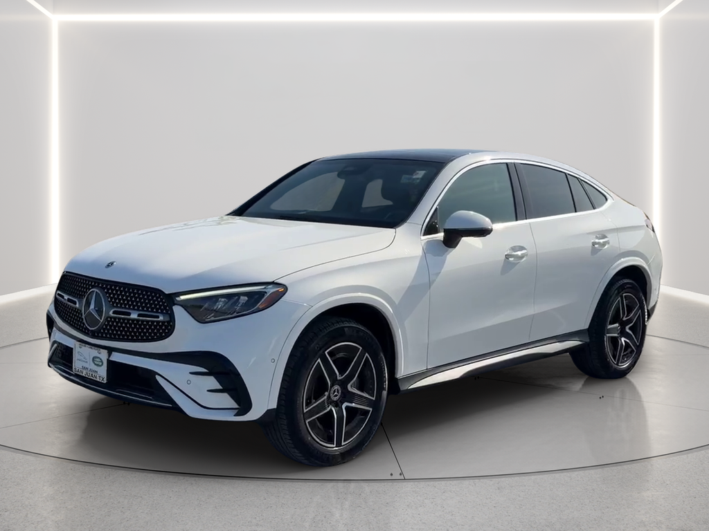 Used 2025 White Mercedes-Benz GLC 300 Coupe image 1
