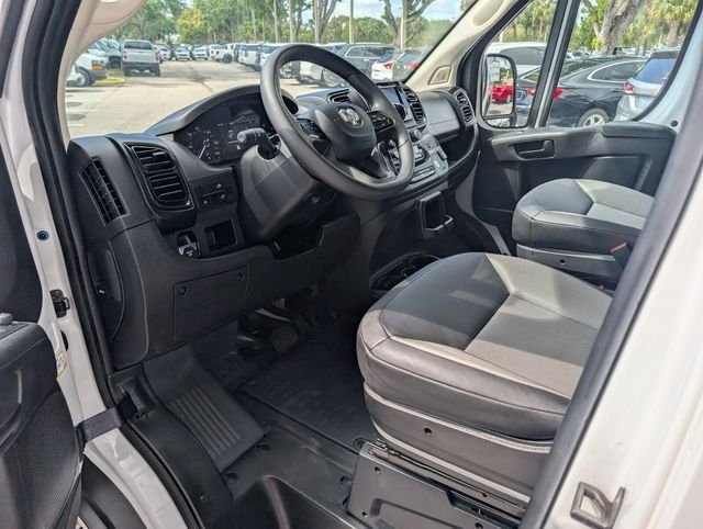 Used 2025 Bright White Clearcoat Ram High Roof image 11