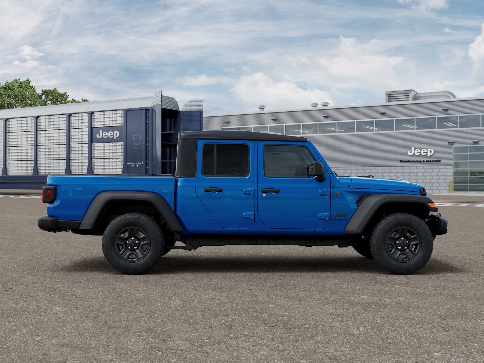 New 2026 Hydro Blue Pearl-Coat Exterior Paint Jeep Sport image 12