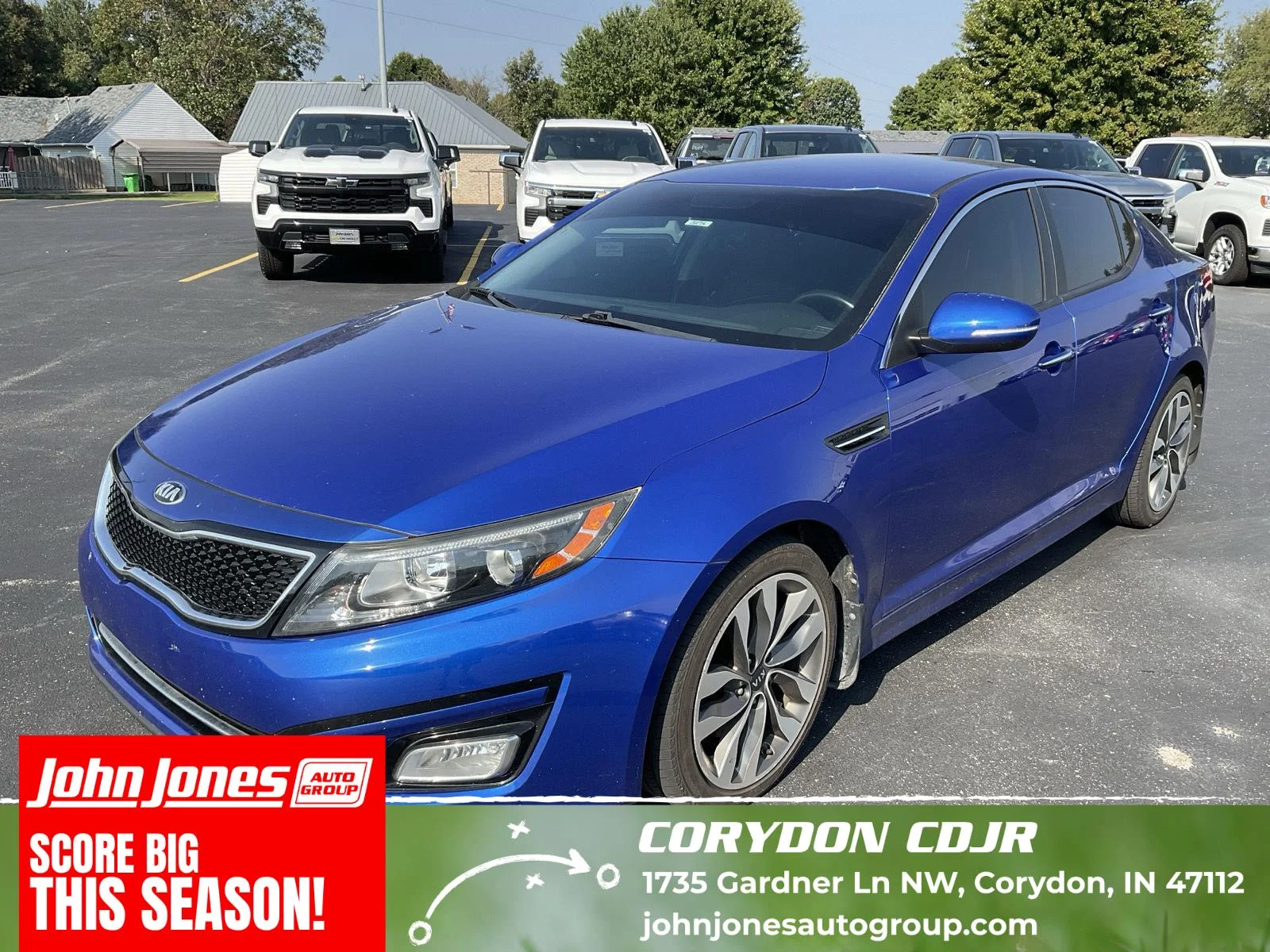 Used 2015 Corsa Blue Kia SX image 1