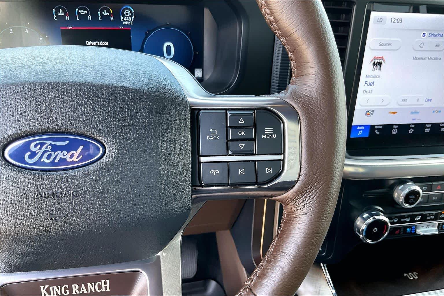 Used 2025 Agate Black/Marsh Gray Ford King Ranch image 25