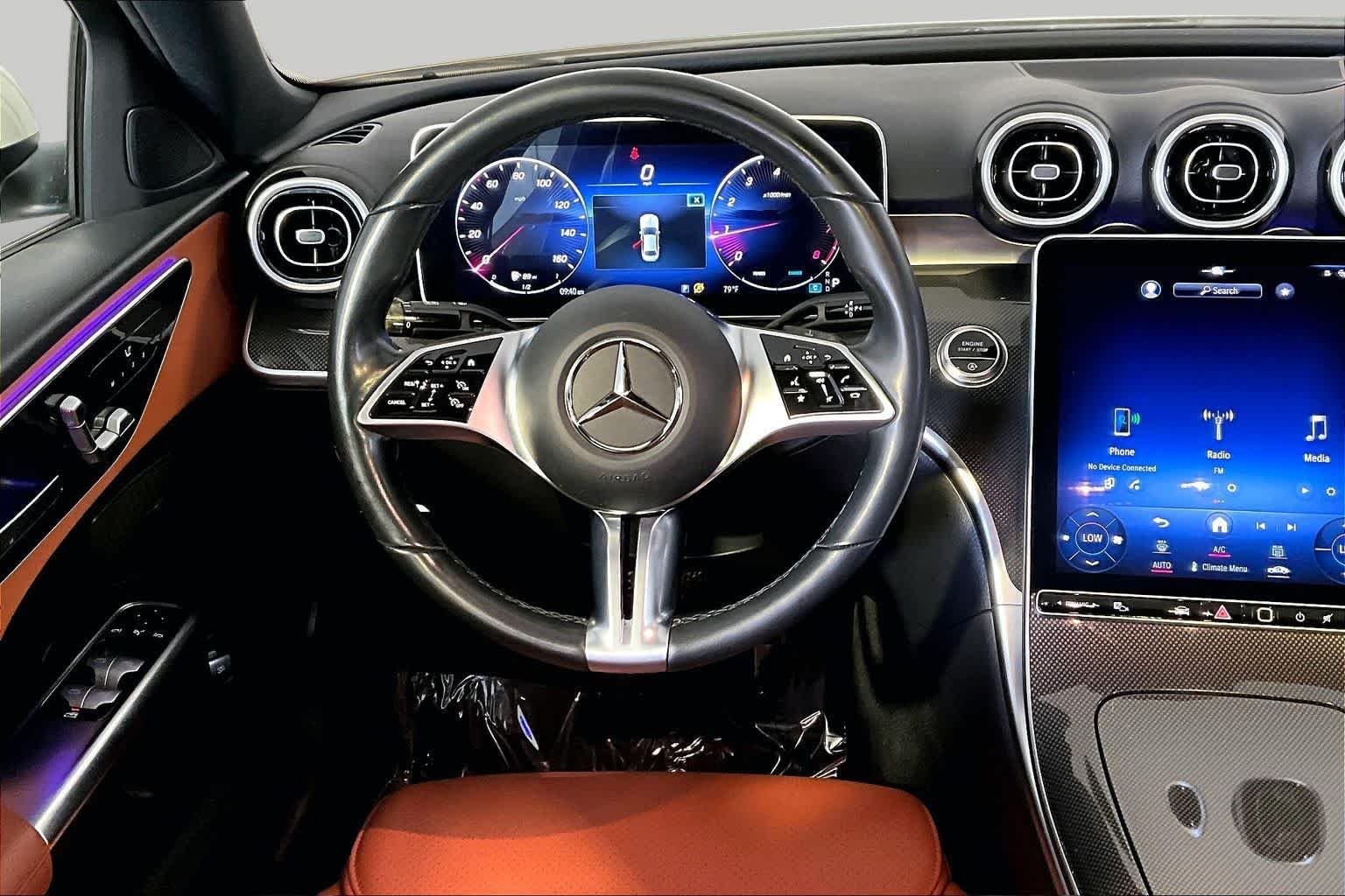 Used 2023 Polar White Mercedes-Benz C 300 image 6