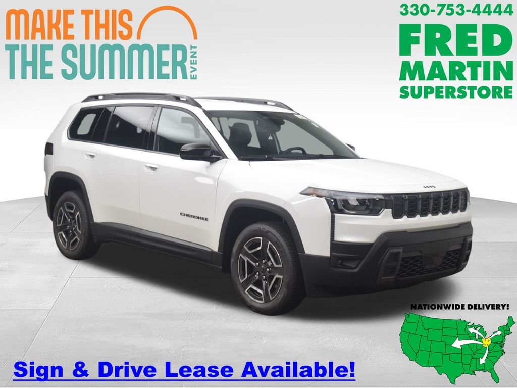New 2026 Bright White Clear-Coat Exterior Paint Jeep Limited image 1