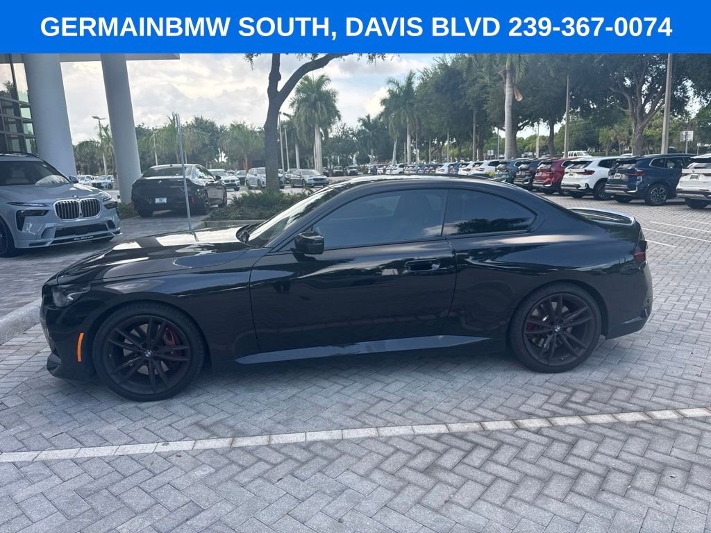 Certified Used 2024 Black Sapphire Metallic BMW 230i image 4