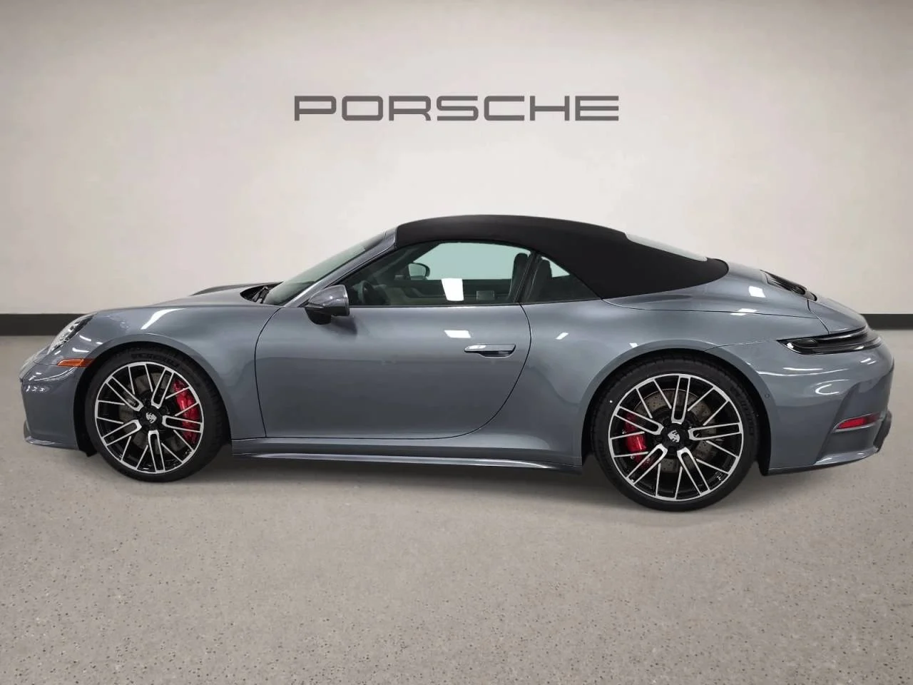 New 2026 Vanadium Grey Metallic Porsche Carrera S Cabriolet image 2
