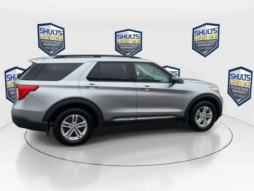 Used 2022 Iconic Silver Metallic Ford XLT image 9