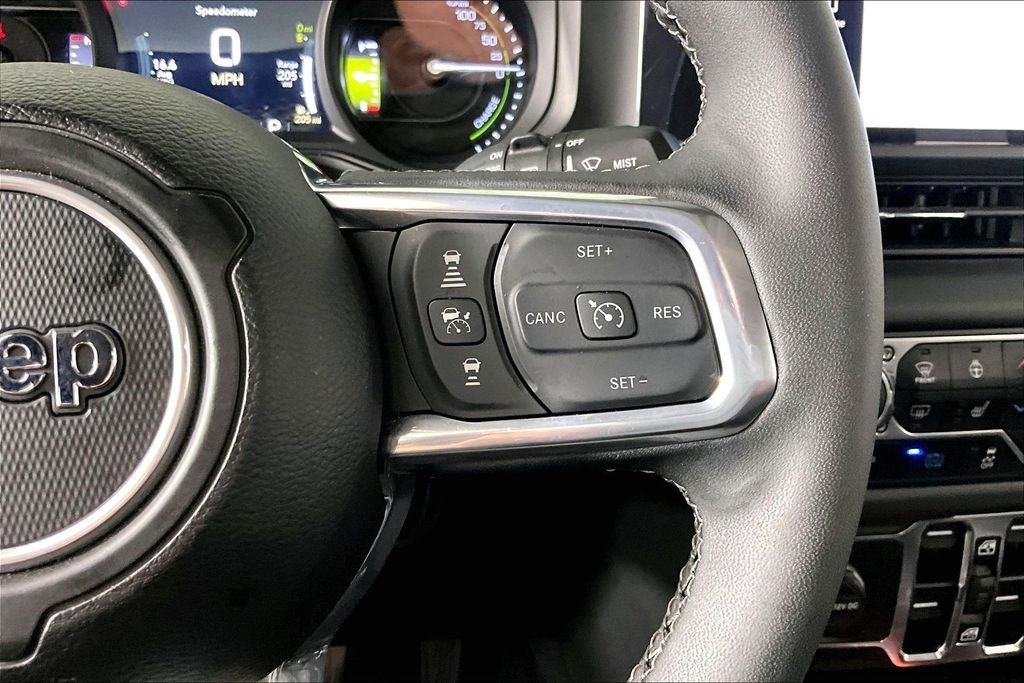 Used 2025 Black Jeep Sahara 4xe image 11