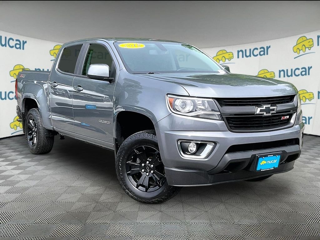 Used 2018 Gray Chevrolet Z71 image 1