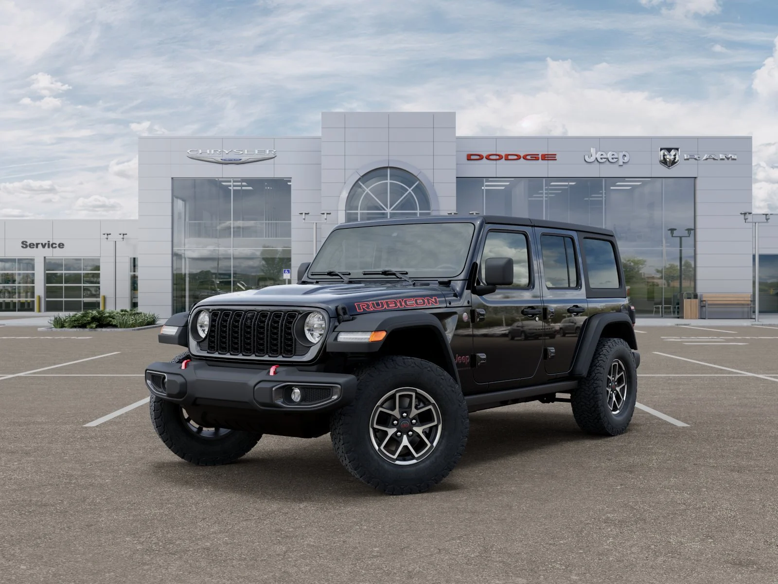 New 2026 Black Clear-Coat Exterior Paint Jeep Rubicon image 28