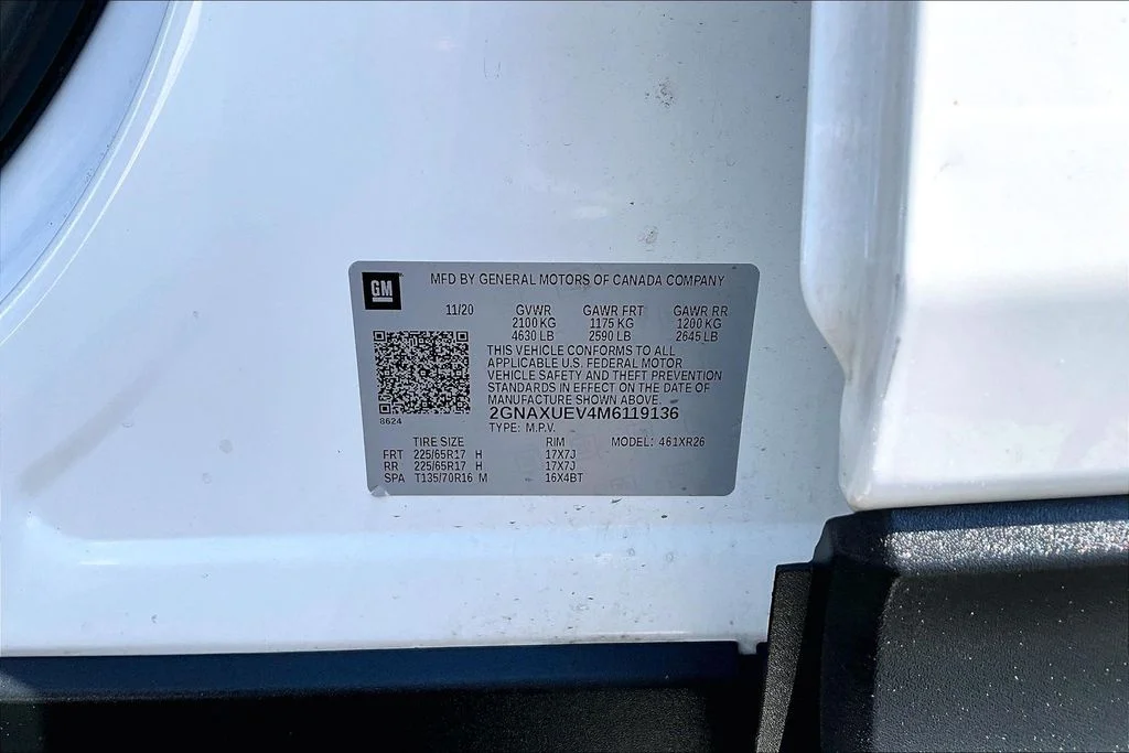 Used 2021 White Chevrolet LT image 19