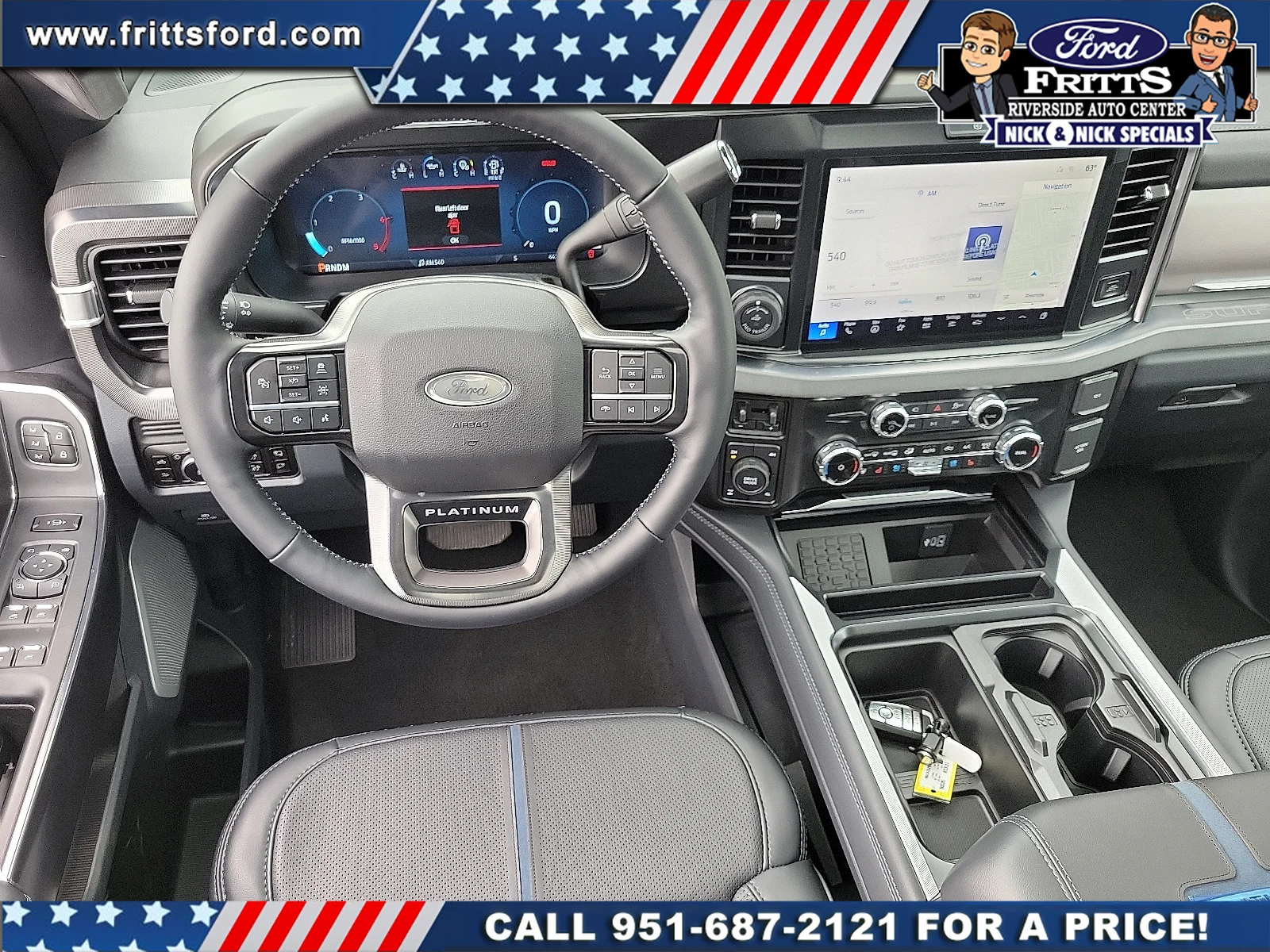 New 2026 Agate Black Metallic Ford F-250® Platinum® image 4