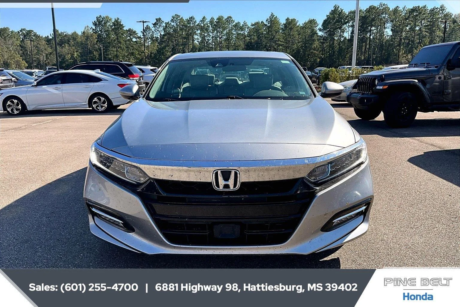 Used 2019 Lunar Silver Metallic Honda EX image 5