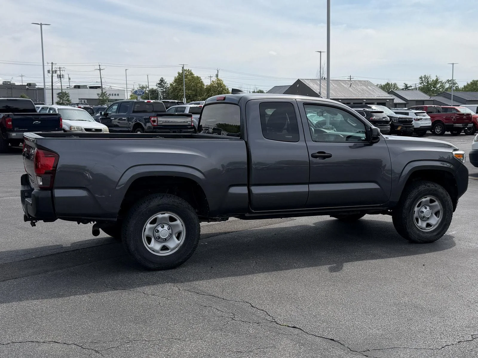 Used 2021 Magnetic Gray Metallic Toyota  image 4