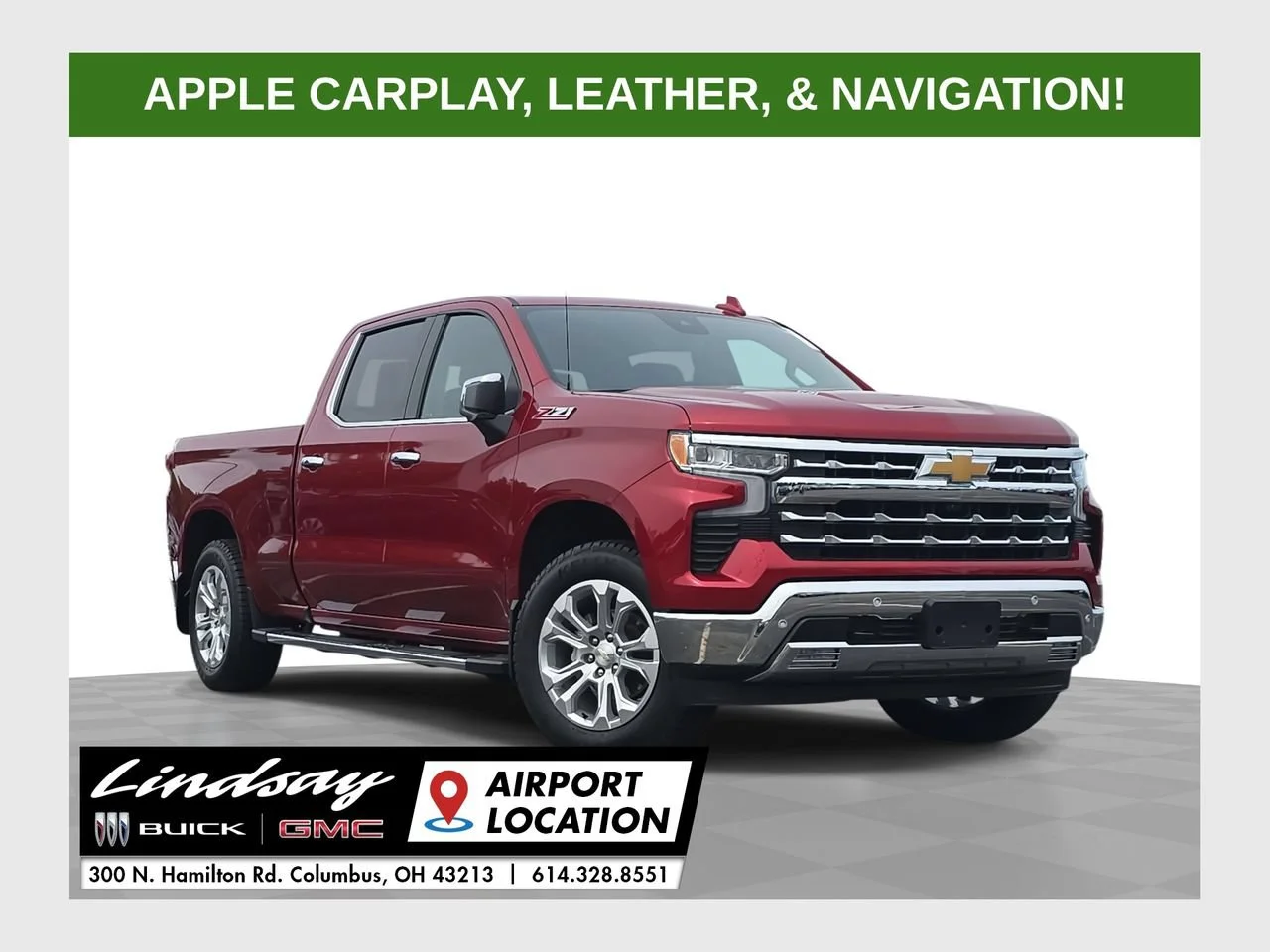 Used 2024 Radiant Red Tintcoat Chevrolet LTZ image 1