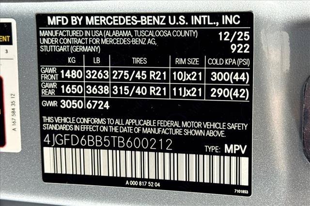 New 2026 Cirrus Silver Metallic Mercedes-Benz AMG® GLE 53 image 60