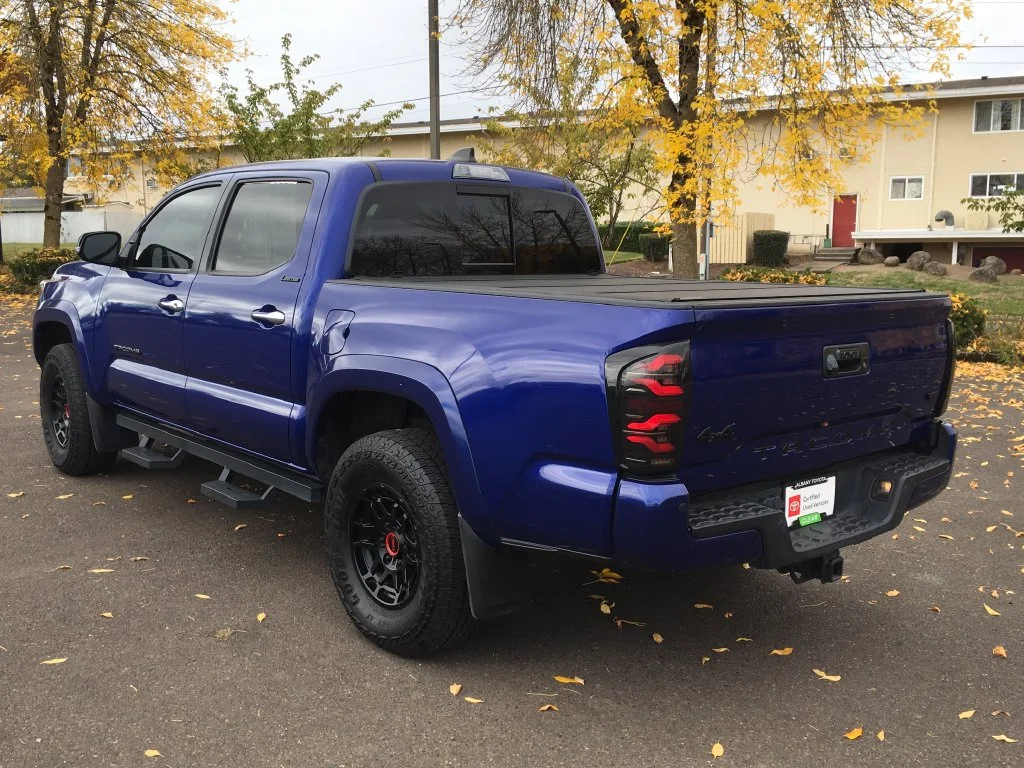 Certified Used 2022 Blue Toyota Limited image 5