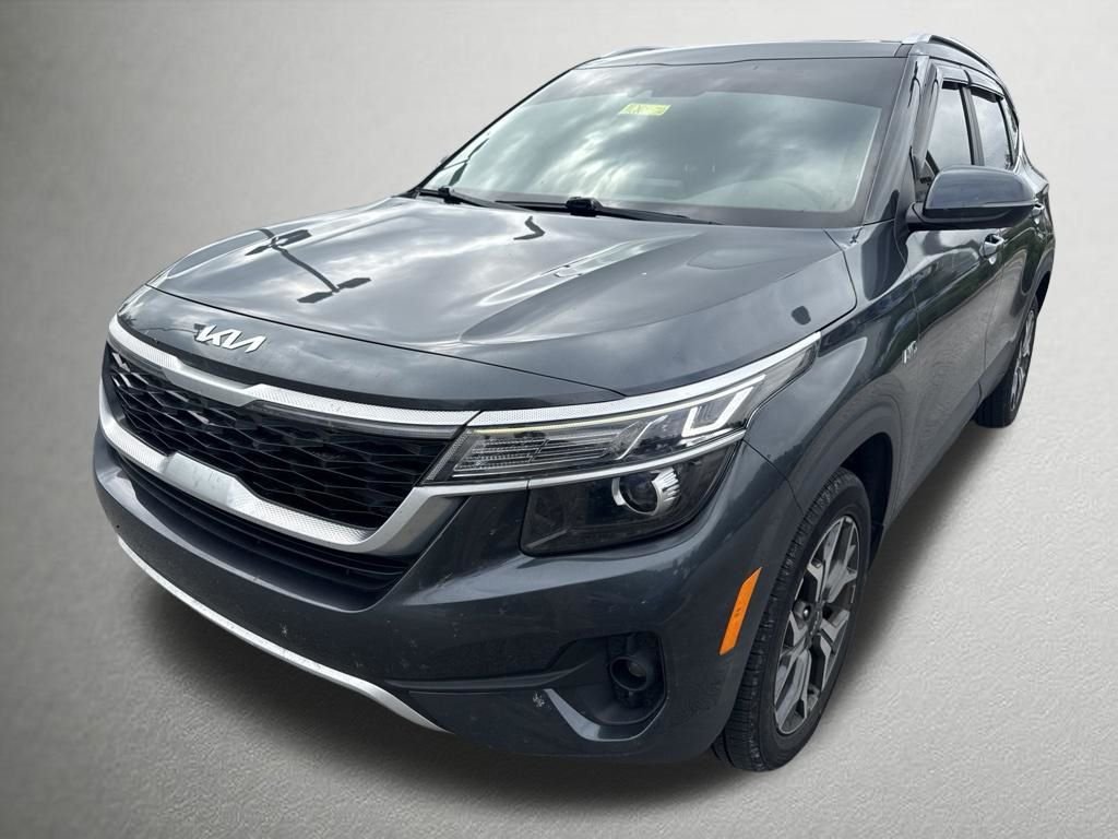 Used 2022 Gray Kia EX image 7