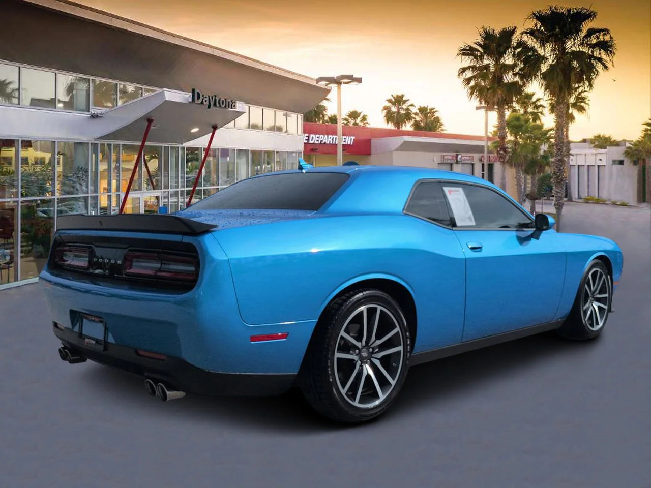 Certified Used 2023 Blue Pearl Dodge GT image 3