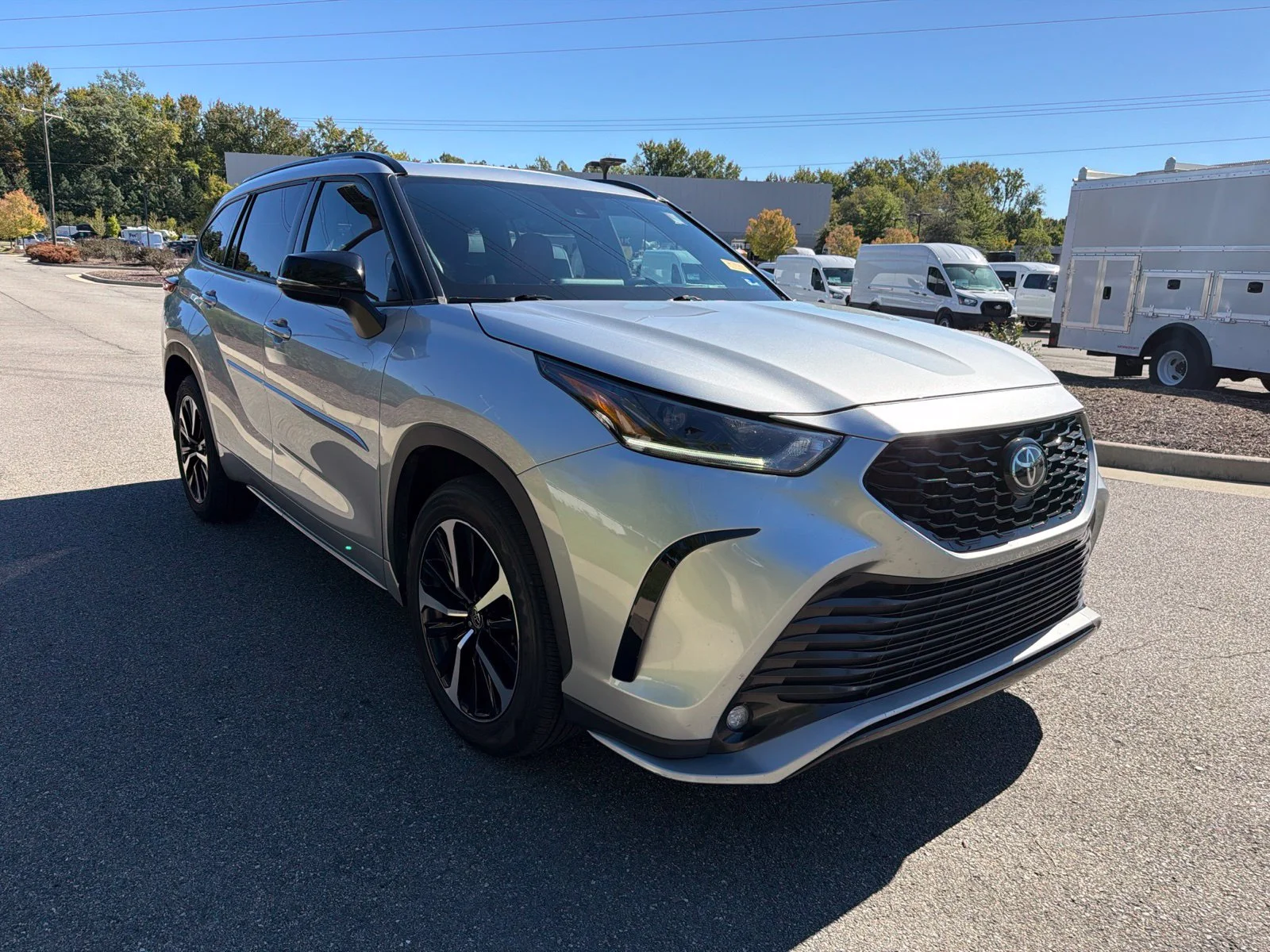 Used 2021 Silver Toyota XSE image 8