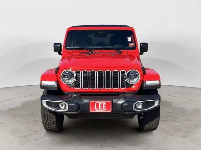 New 2026 Firecracker Red Clearcoat Jeep 4-DOOR SAHARA image 9